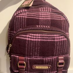 💜 Designer JUICY COUTURE Backpack, Fun n Flirty Juicy Couture Bag, New Y2K Juicy Couture Carryall Bag Backpack