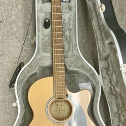 Fender FA-series FA-135CE Concert Acoustic Electric Guitar Brown Musical Instrument Sound Music Audio Live Performance Gig Studio Fishman Electronics