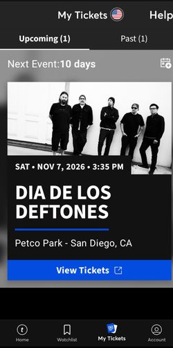Dia De Los Deftones 2026