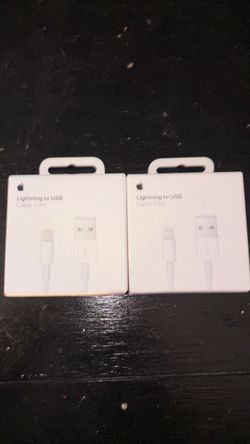 Apple Lightning to USB Cable 1m – 2 Pack