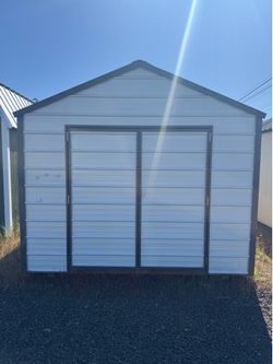 10X16 Metal Shed - Buy Or Rent To Own! Delivery Free