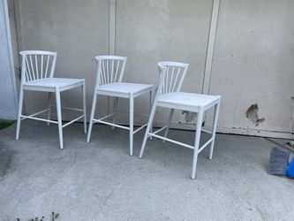 3 Stools/Chairs