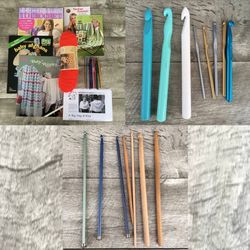 C: Assorted Lots of Crochet Hooks and Sets