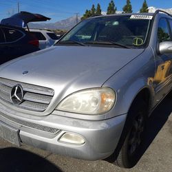 Parts are available  from 2 0 0 4 Mercedes-Benz m l 5 0 0 