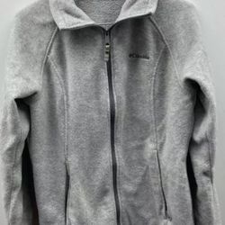 Columbia Full-Zip Fleece Jacket Women's Size M Pre-owned Excellent 