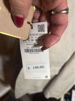 Zara Man  tweed suit size 52