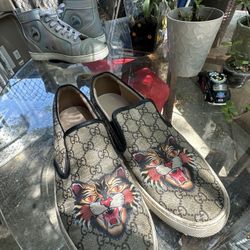 Gucci Supreme GG monogram Feline