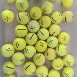 40 CALLAWAY SOFT COLOR MIX GOLF BALLS