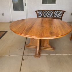 Solid Oak Table 