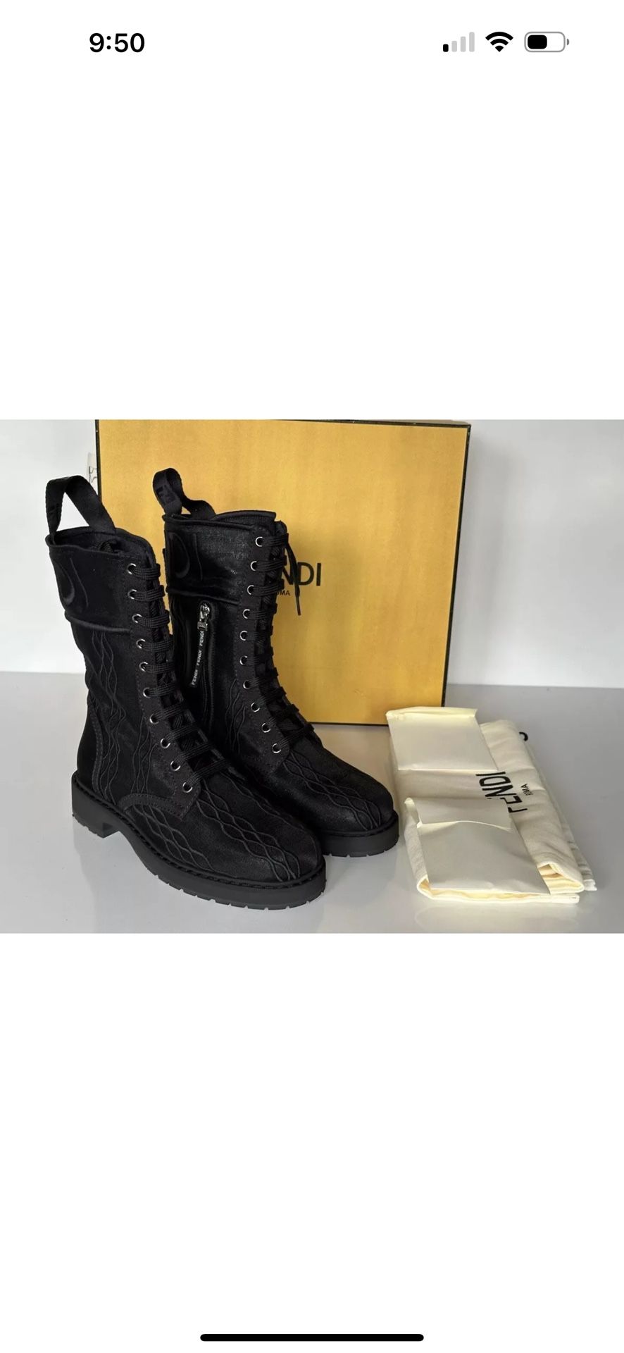 Fendi Biker Boots