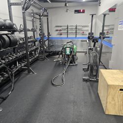 Gym Equipment Exercise Fitness Workout Weights Cleaning 