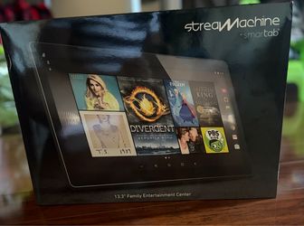 NEW SmarTab 13.3" StreaMachine | Brand New In Box | Complete Set