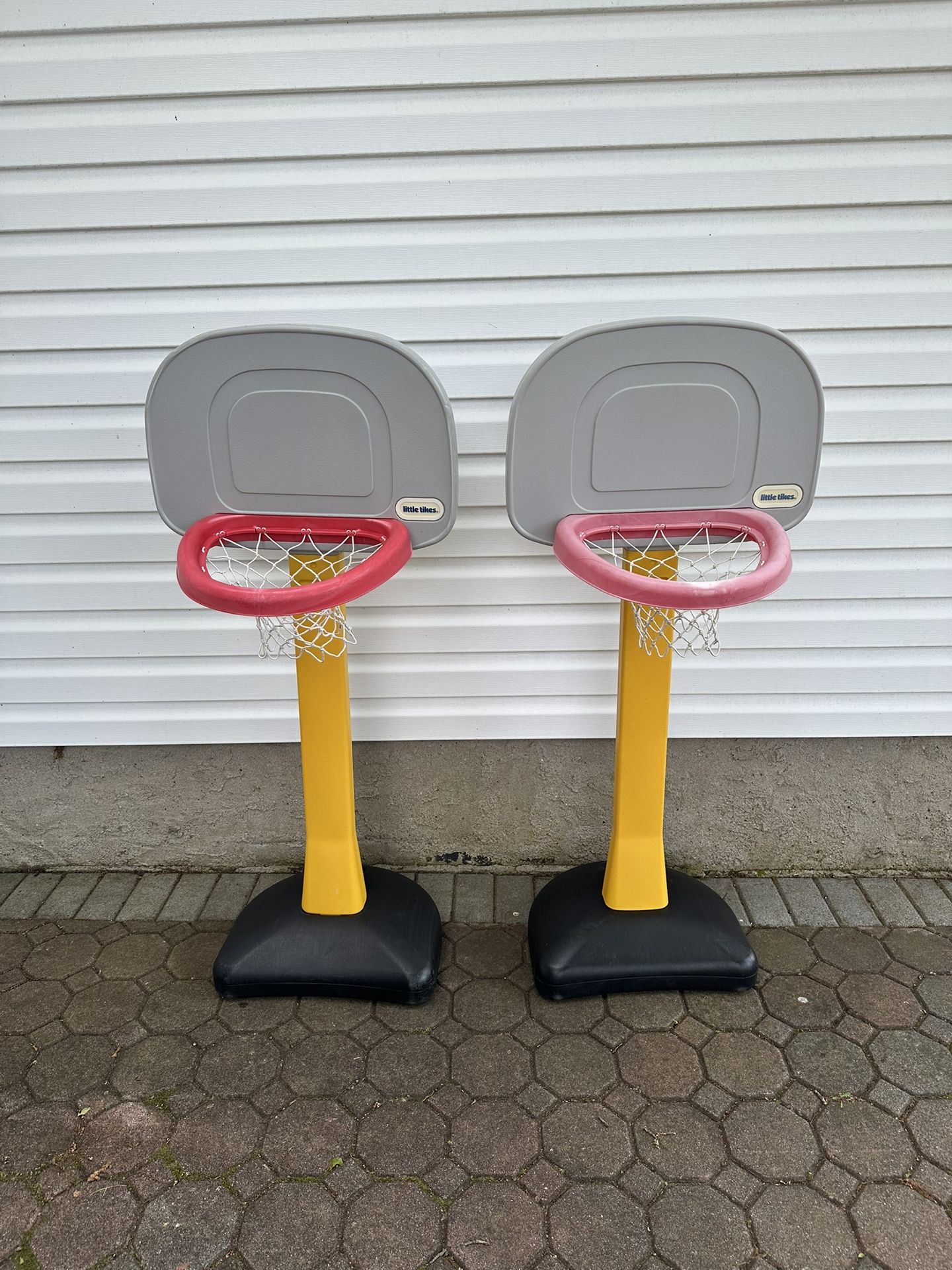 🏀 Set Of 2 Little Tikes Basketball Hoops 🏀