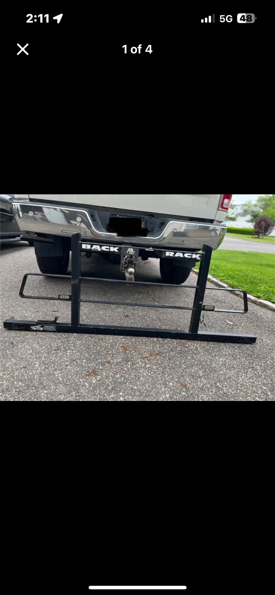 Universal back rack