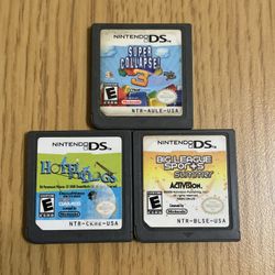 Nintendo DS Game Bundle (Will Not Separate)