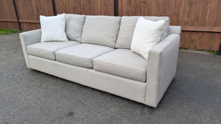 Crate and barrel sofa