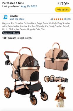 Brand new dog stroller