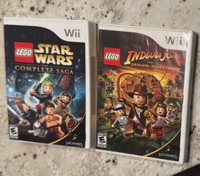 Wii Games -  Lego Indiana Jones and Star Wars