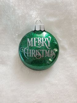 Glitter Ornaments