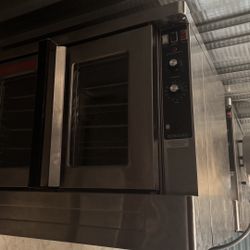 Blodgett ZEPH-200-E SGL Zephaire Bakery Depth Single Full Size Electric Convection Oven - 11kW, 208v/1ph