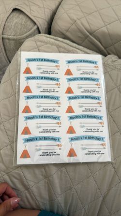 New labels for candy bags