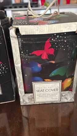 Butterfly seat cover