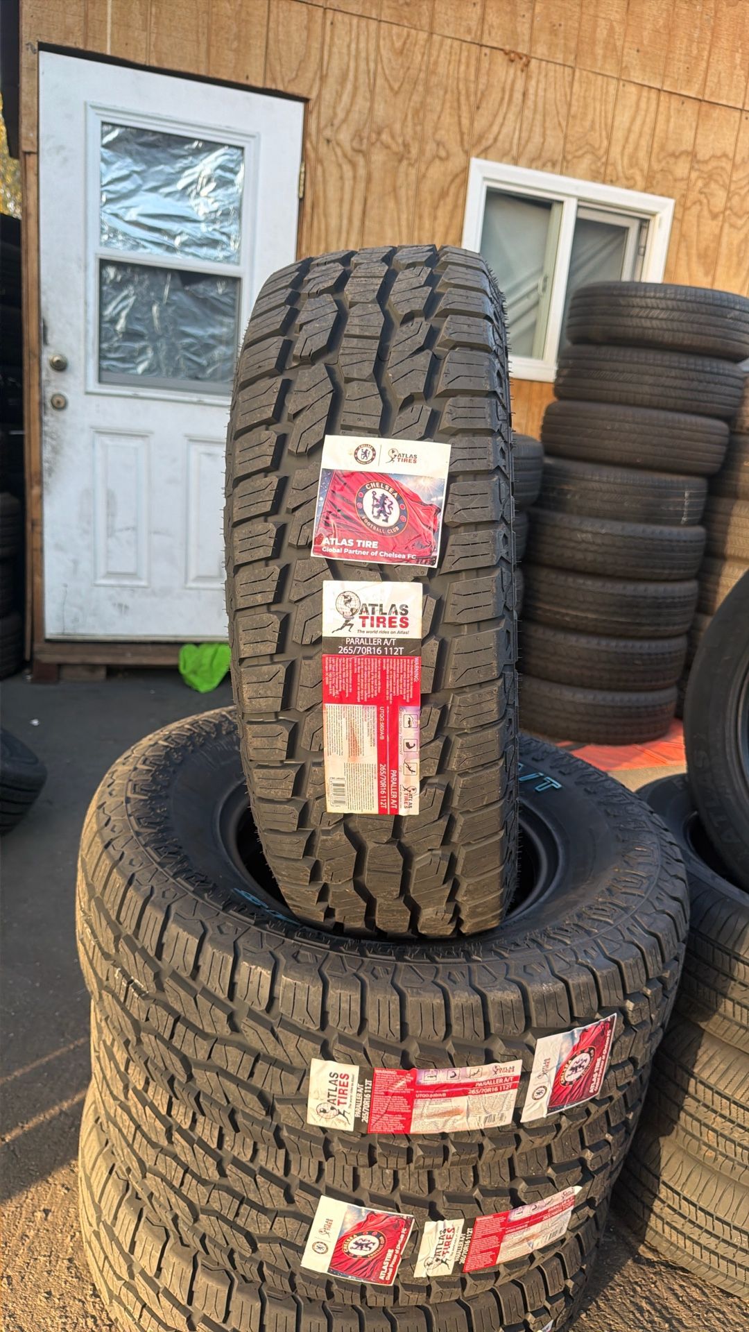 265/70/16 Atlas Tires Installed And Balanced / Instaladas Y Balanceadas