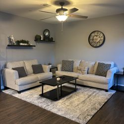 2 gray Couches 