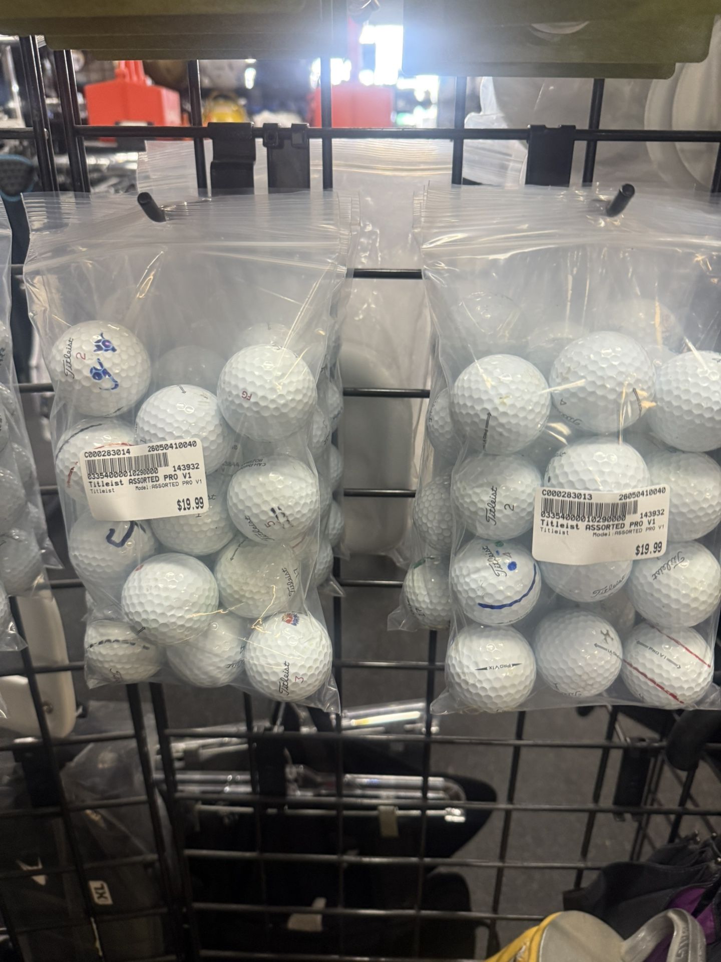Used Titleist Pro V1 Golf Balls $19.99 Per Dozen