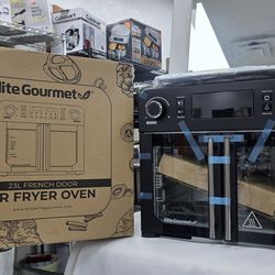 Elite gourmet 23 L French door air fryer oven brand new