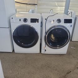 GE Frontload Washer & Electric Dryer