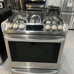 LG 5-Burner Gas Range