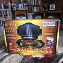 New ~ Micro Grill - As Seen On T.V. Grill Chicken Steak 