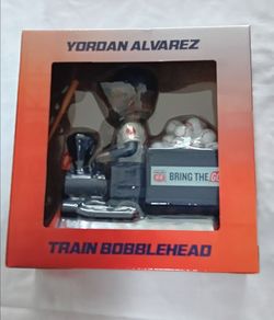Houston Astros Yordan Alvarez Train Bobblehead
