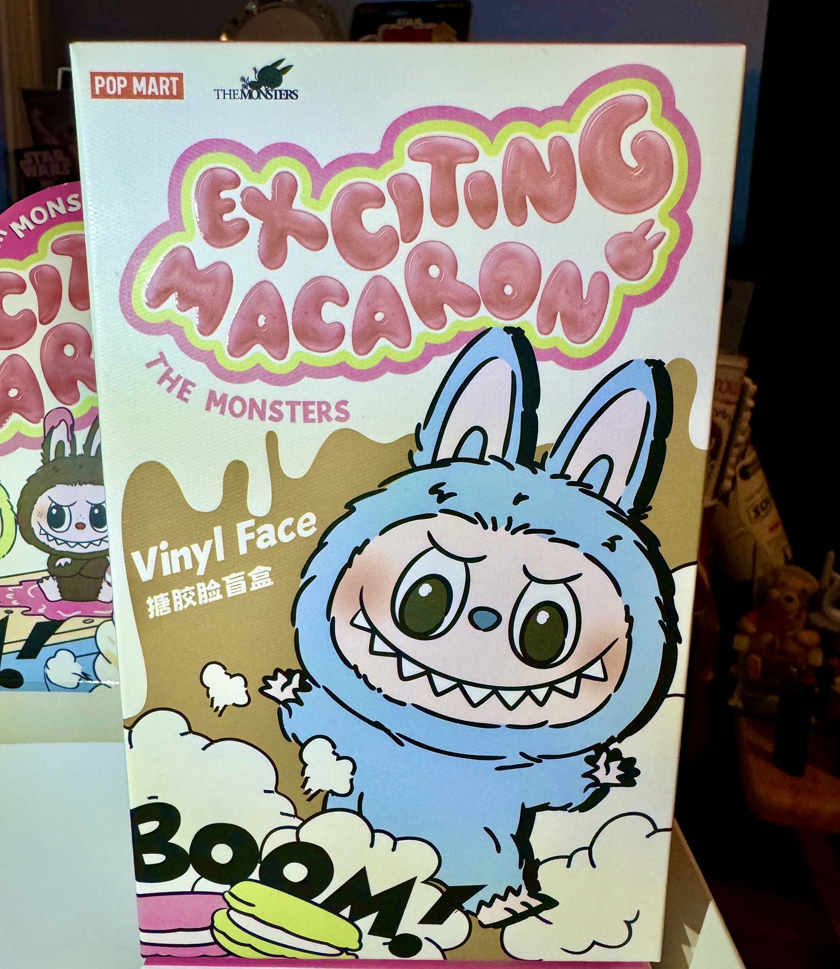 Labubu The Monsters - Exciting Macaron Vinly Face Blind Box (USA Authentic) 