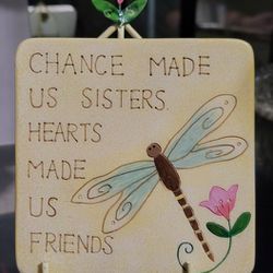 Sisters Plaque/Easel