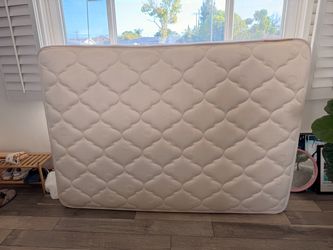 Full Mattress. Bedframe, duvet, sheets, blankets optional
