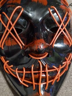 New Crazy Mask With Neon Lights