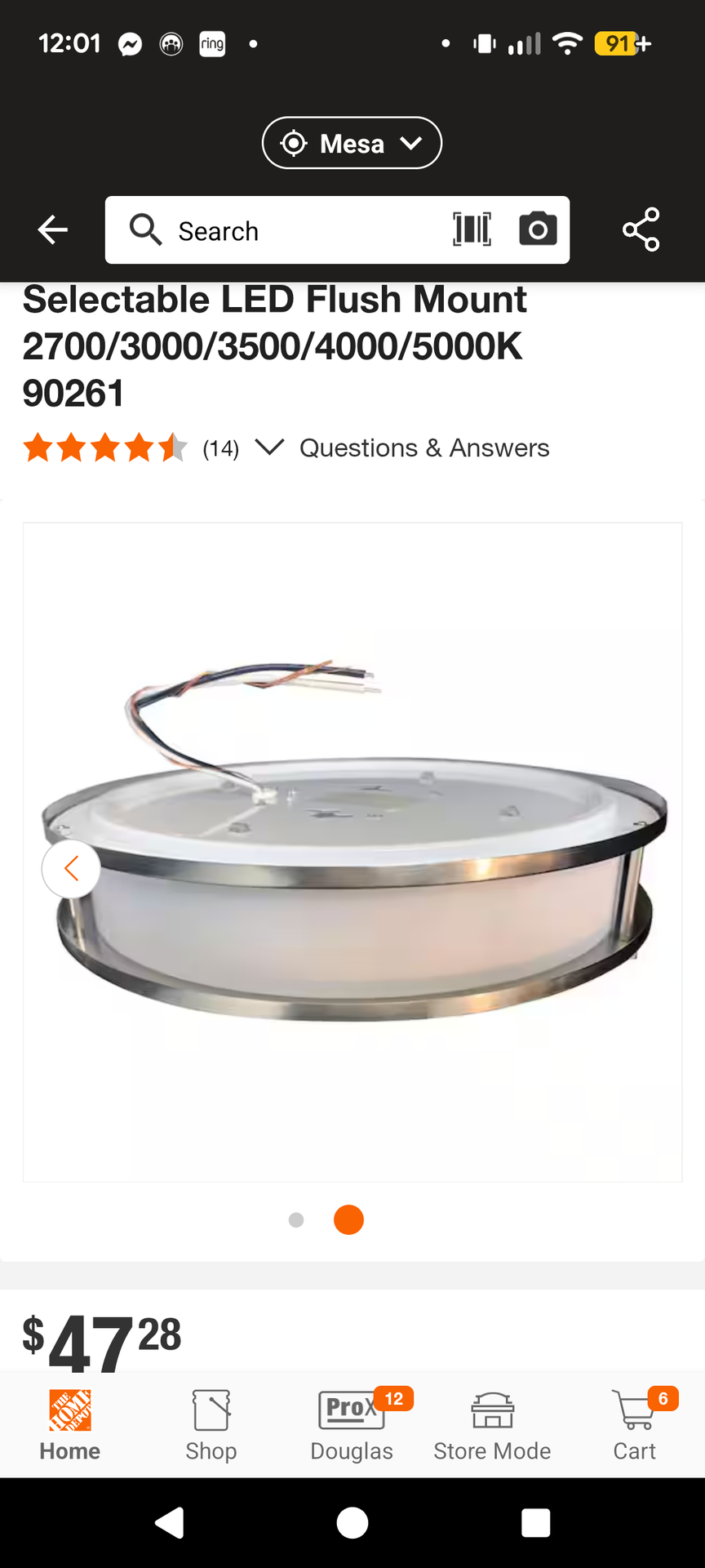 Energetic Lighting 14 inch .. Dimmable