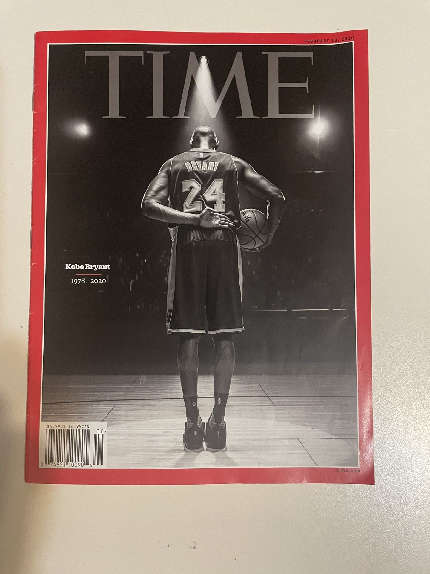Time Magazine Kobe Bryant