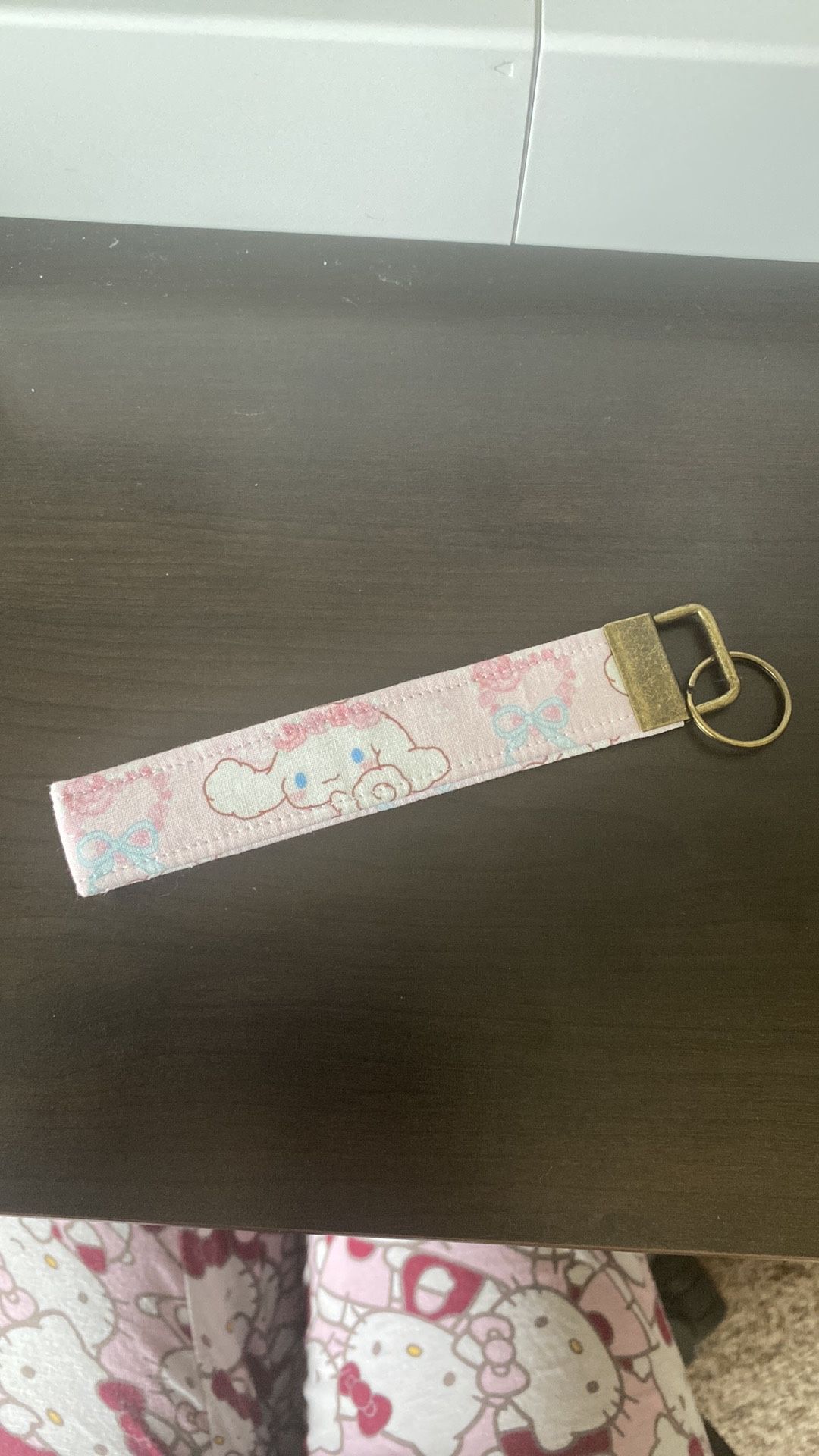 Cinnamoroll Sanrio Wristlet Keychain Key Fob