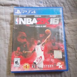NBA 2K16 PlayStation 4 PS4 Video Game - Tested And Working 