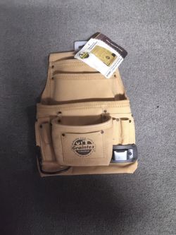 GRAINTEX 10 POCKET TOOL AND NAIL POUCH