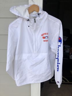 Champion Houston Baptist HBU windbreaker jacket