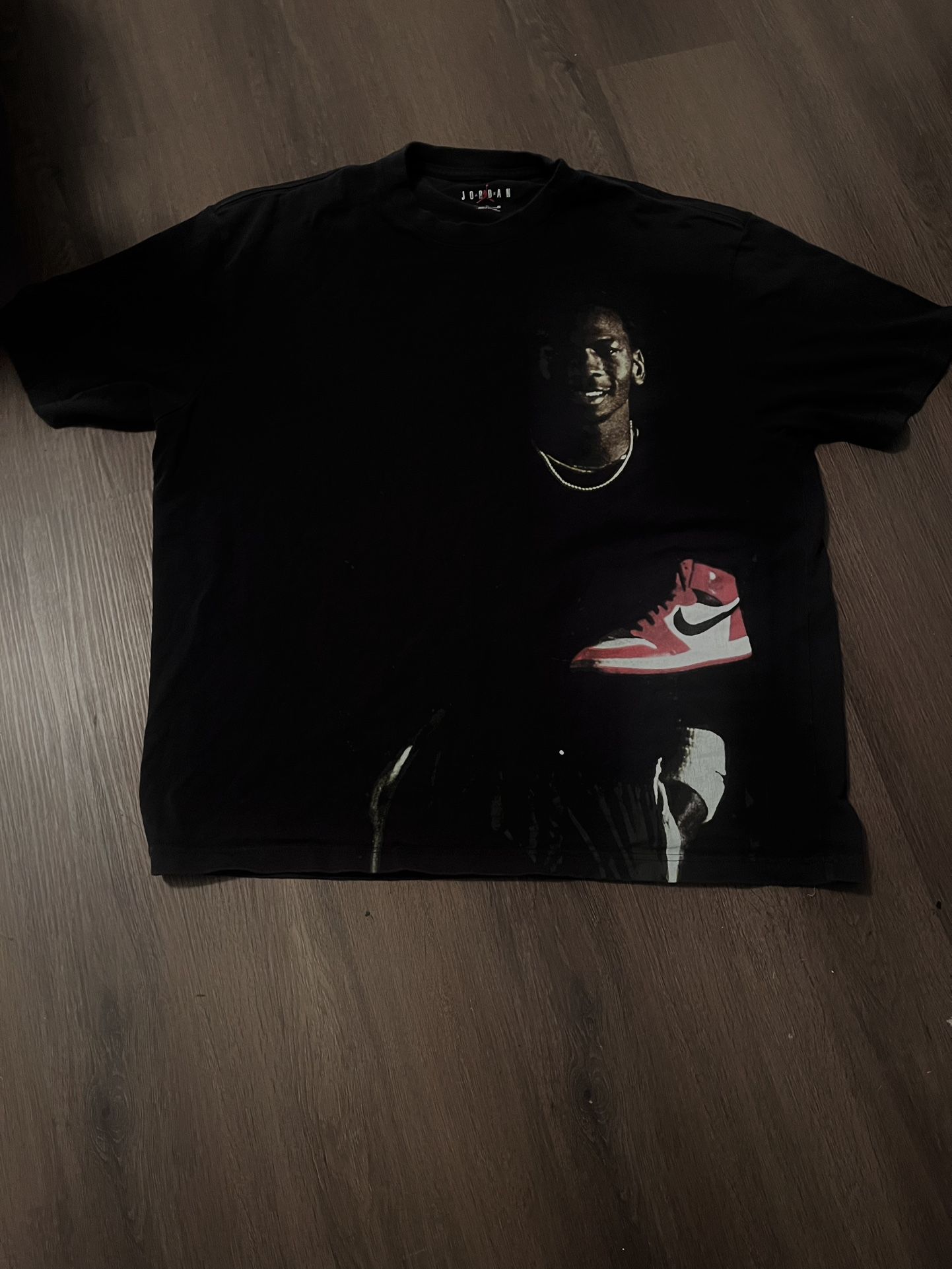 Black Jordan Graphic Tee