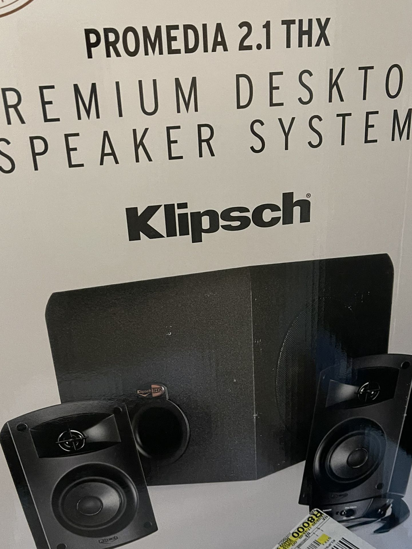 Klipsch 2.1 Speakers