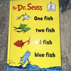 Dr. Seuss One Fish Two Fish Red Fish Blue Fish book