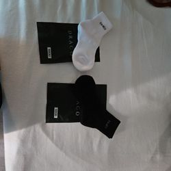 Draco Socks Short White/Black 