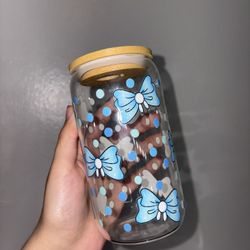 Blue Bow Cup 
