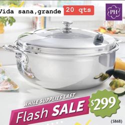 🛑No vendo Busco cacerola de 20qt vida sana 🛑